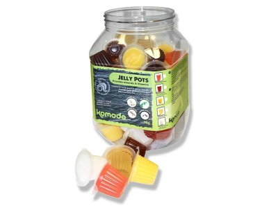 Jelly Pots Mixed Flavours Jar 60 ks