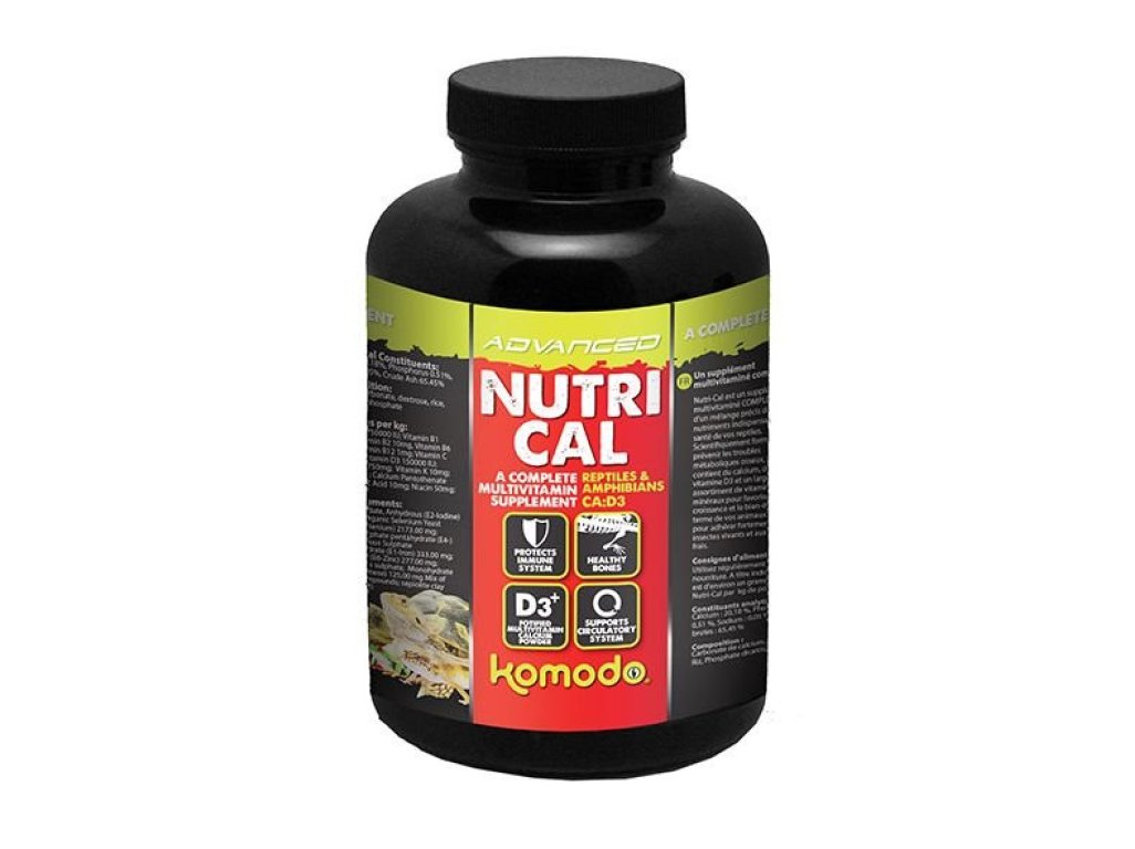 Komodo Nutri-Cal 150g - vitamíny a vápnik