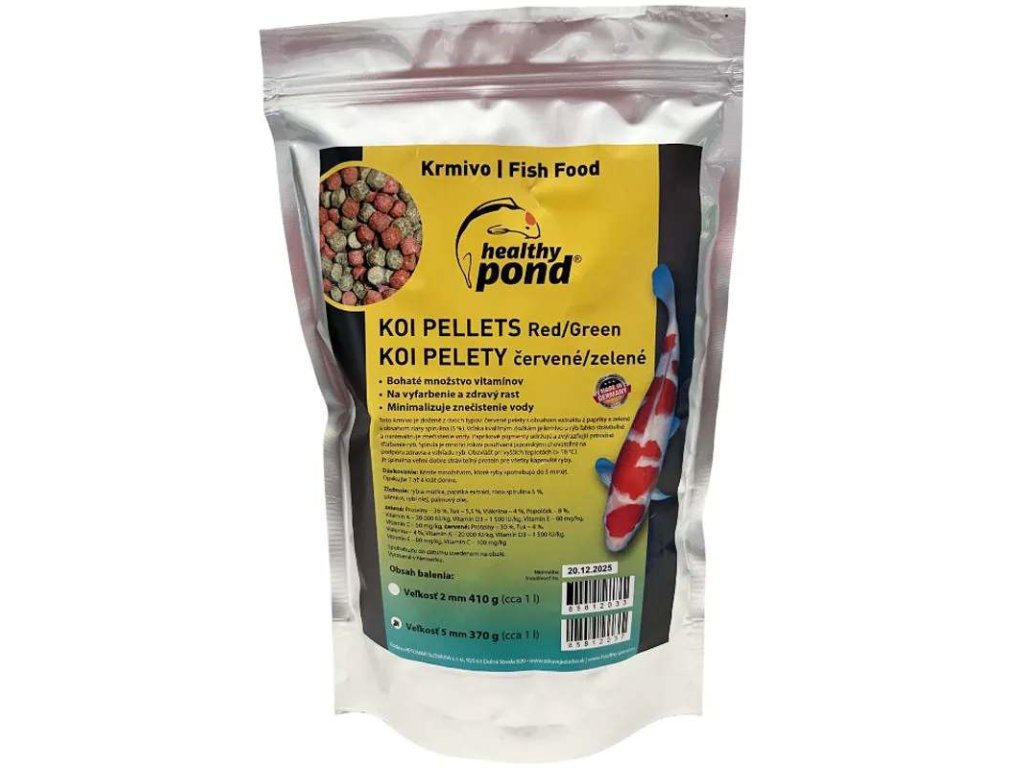 2 Farebné pelety 5mm, 1 liter