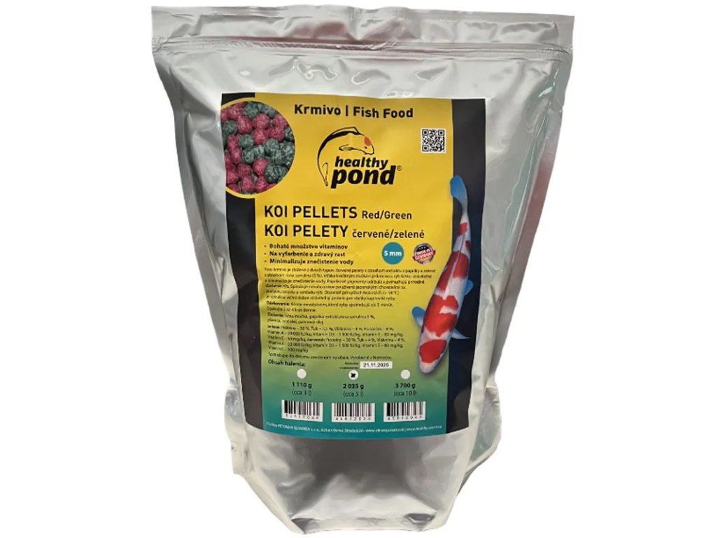 2 Farebné pelety 5mm, 5 litrov