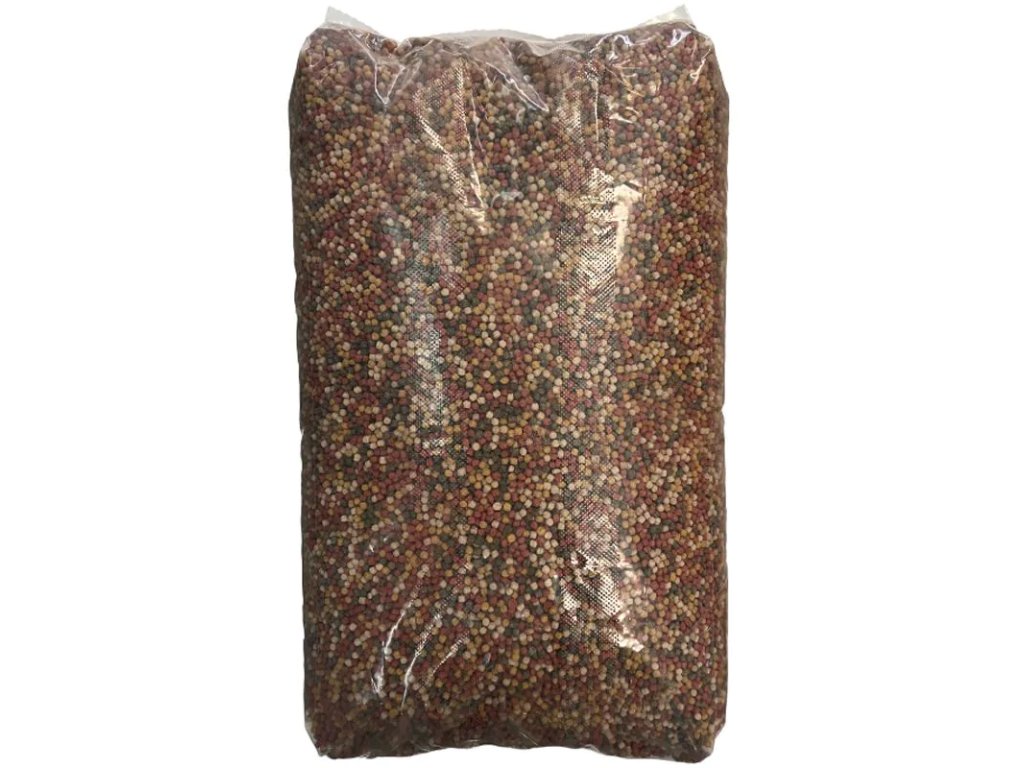 4 Farebné pelety, 6mm, 15 kg